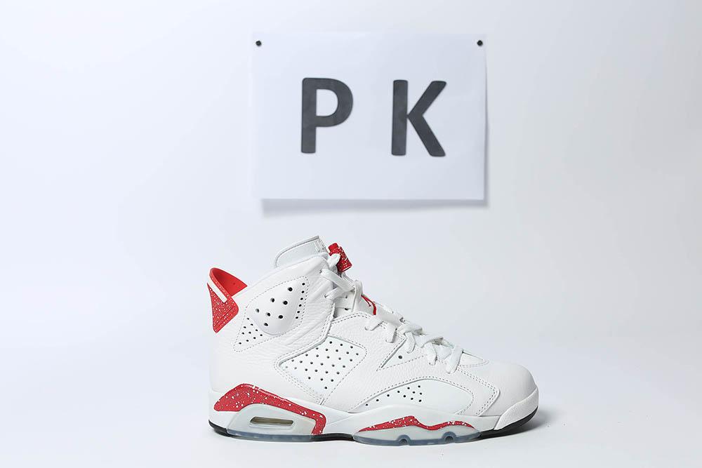 PK GOD Jordan 6 Retro Red Oreo RETAIL MATERIALS READY TO SHIP